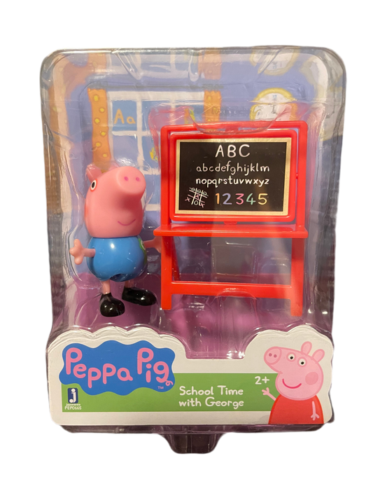 Peppa Pig School Time with George Figure & Accessory