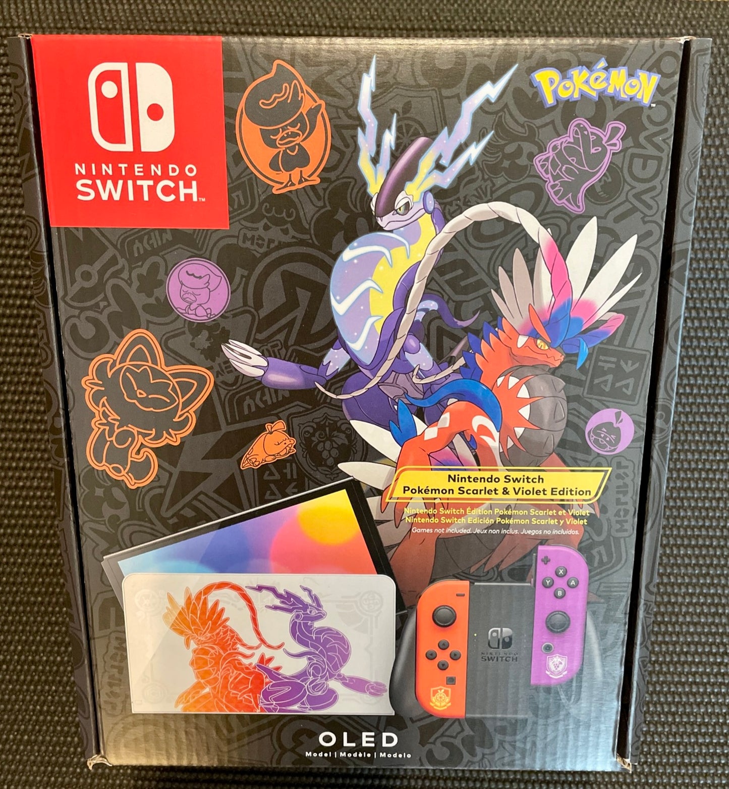 Nintendo Switch OLED Pokémon Scarlet & Violet Edition Console