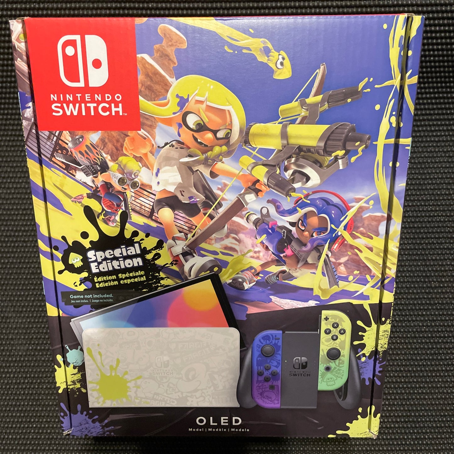 Nintendo Switch OLED Splatoon 3 Special Edition Console *Retired - Rare*