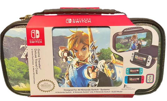 Nintendo Switch The Legend of Zelda Game Traveler Deluxe Travel Case