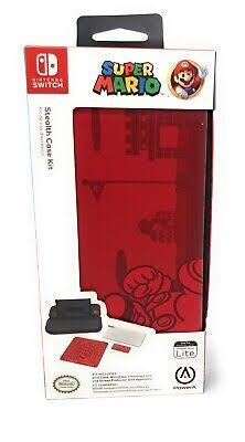Nintendo Switch Lite Super Mario Bros. Stealth Case Kit - PowerA Protective Case for Nintendo Switch Lite
