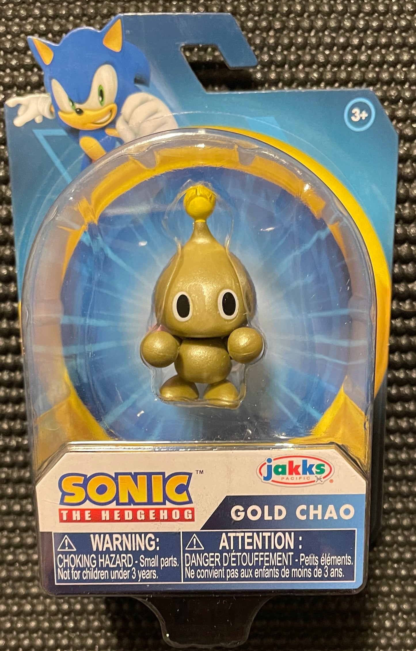 Sonic the Hedgehog Gold Chao 2.5” Action Figure Jakks Pacific