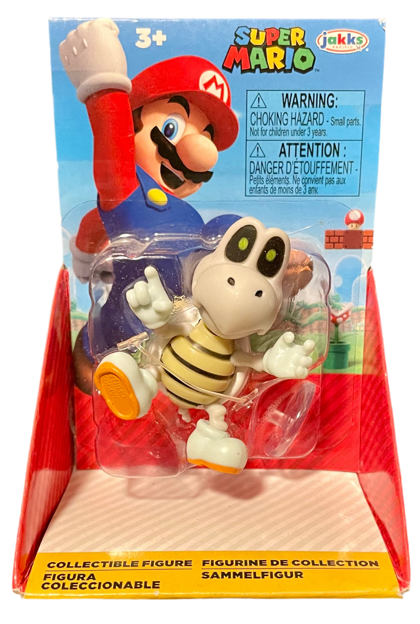 Super Mario Dry Bones 2.5” Figure Jakks Pacific World of Nintendo