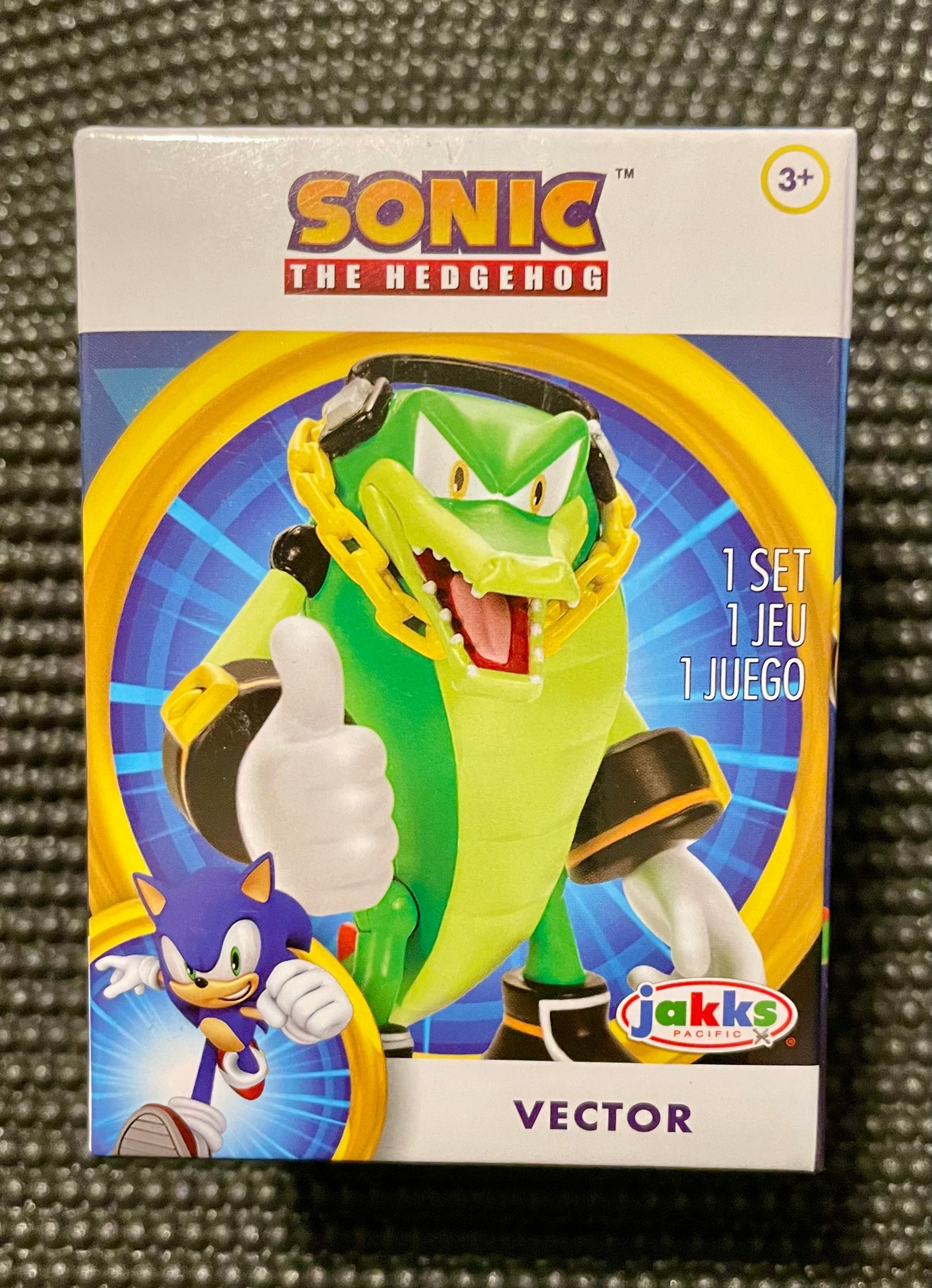 Sonic the Hedgehog Vector 2.5” Action Figure Jakks Pacific