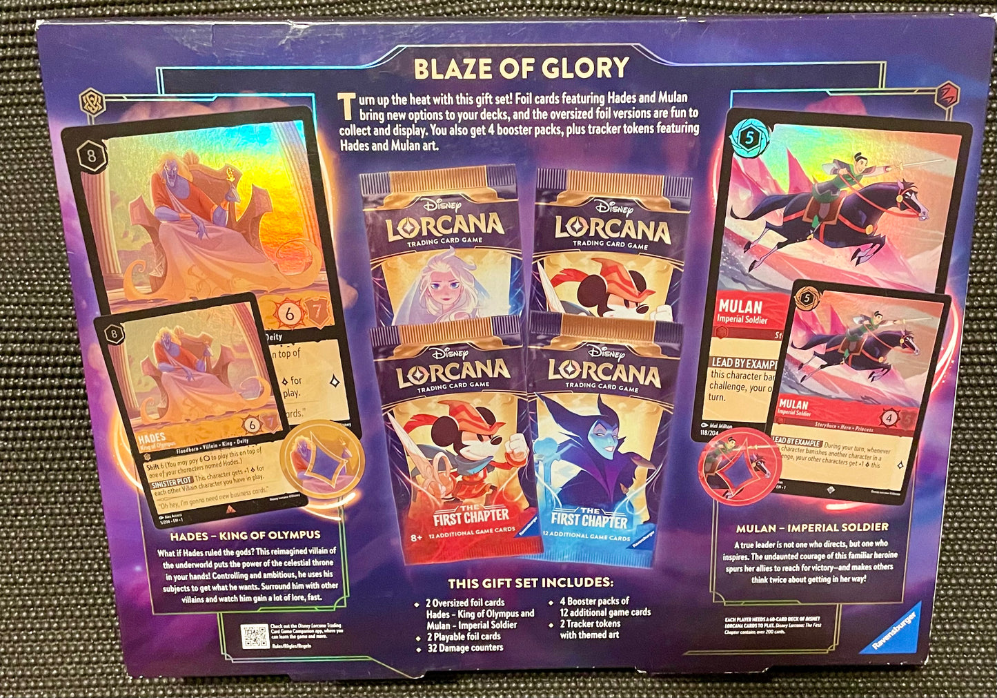 Disney Lorcana Trading Card Game The First Chapter Gift Set