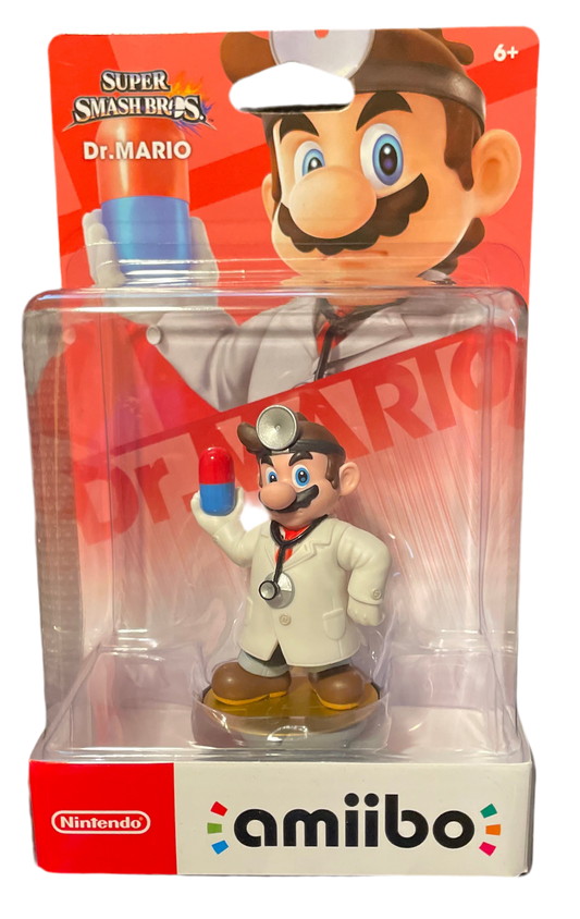 Nintendo Amiibo Dr. Mario Super Smash Bros. Series
