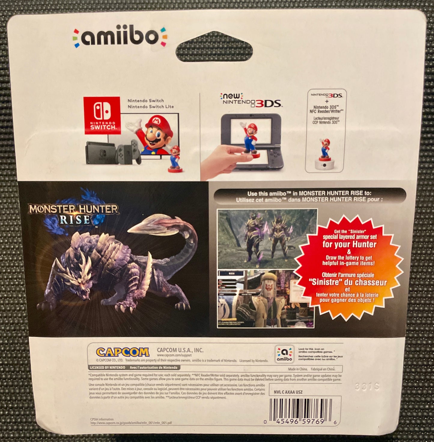 Nintendo Amiibo Magnamalo Monster Hunter Rise Series