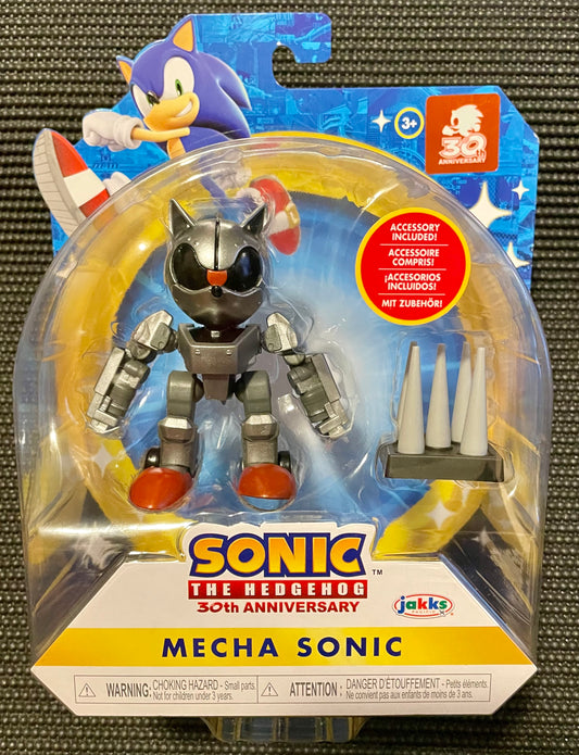 Sonic the Hedgehog Mecha Sonic with Spike Trap 4” Action Figure Jakks Pacific
