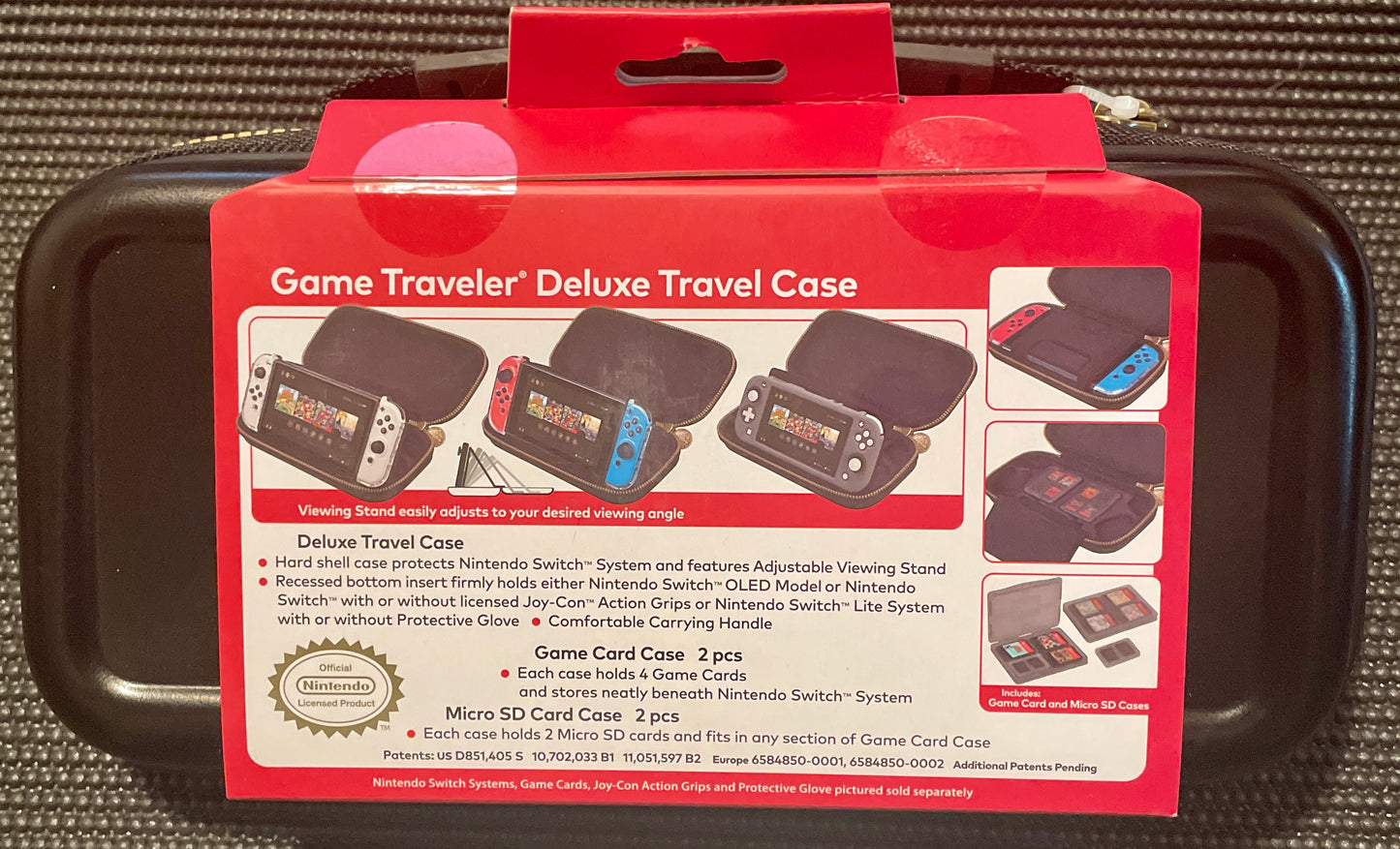 Nintendo Switch The Legend of Zelda Game Traveler Deluxe Travel Case