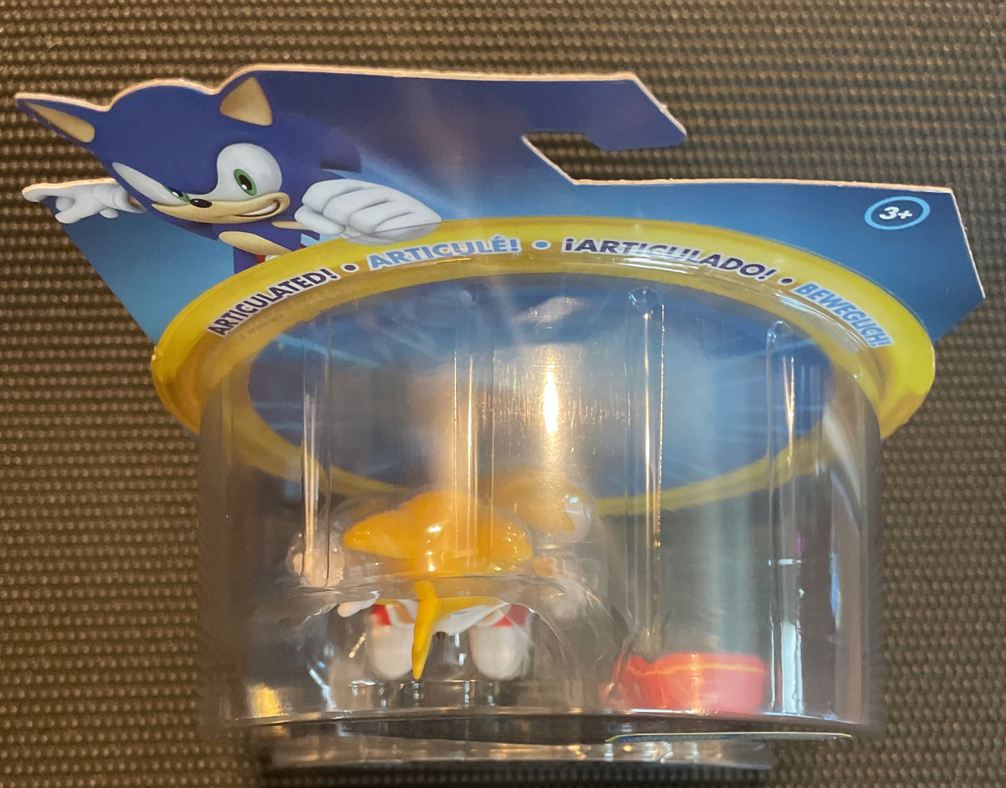 Sonic the Hedgehog Tails with Star Spring 4” Action Figure Jakks Pacific