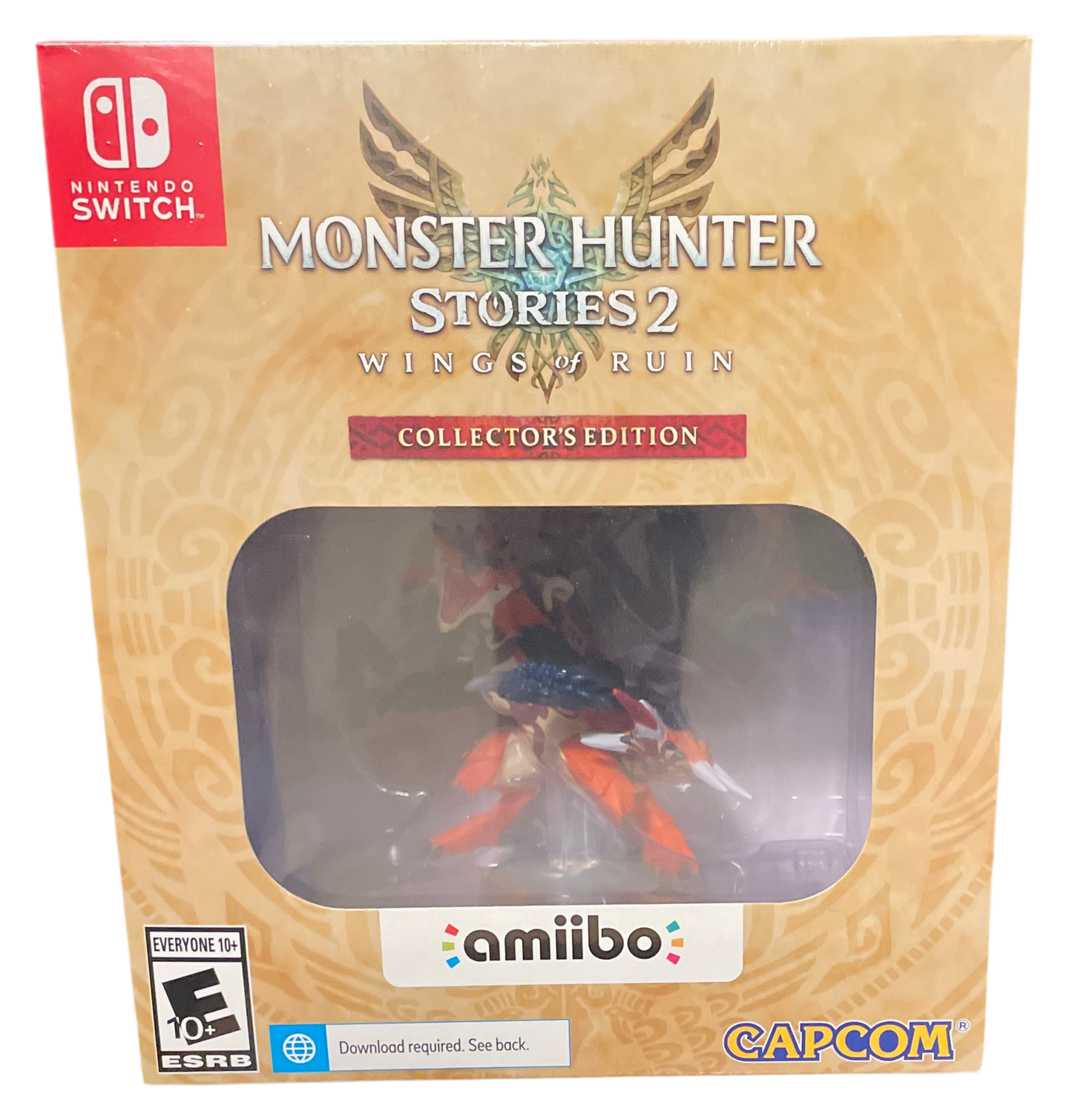Nintendo Switch Monster Hunter Stories 2 Wings of Ruin Collector’s Edition - Game Card, Amiibo, & Extras!