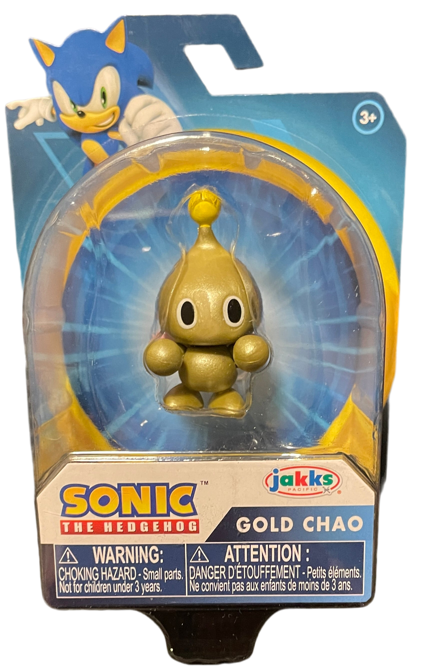 Sonic the Hedgehog Gold Chao 2.5” Action Figure Jakks Pacific
