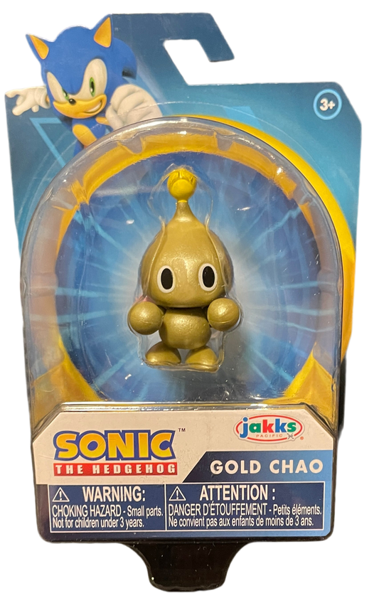 Sonic the Hedgehog Gold Chao 2.5” Action Figure Jakks Pacific