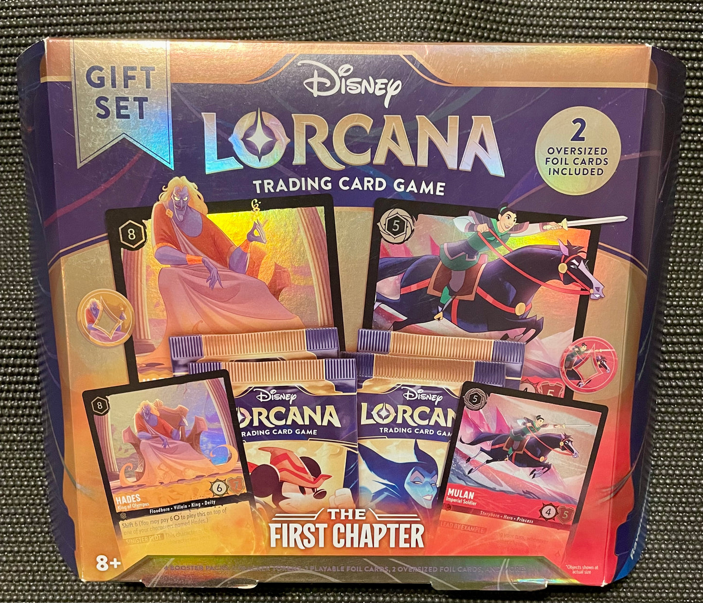 Disney Lorcana Trading Card Game The First Chapter Gift Set