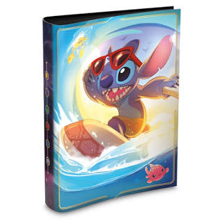 Disney Lorcana Trading Card Game Lorebook Card Portfolio Stitch Surfing
