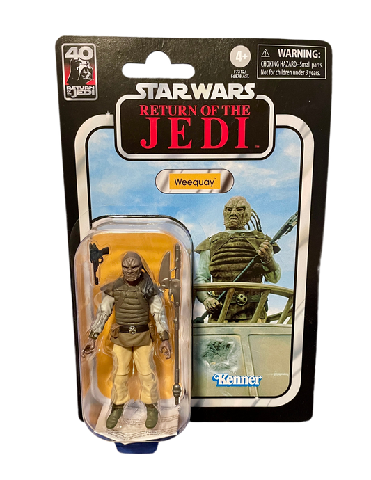 Star Wars The Vintage Collection Return of the Jedi 40th Anniversary Weequay Action Figure Kenner