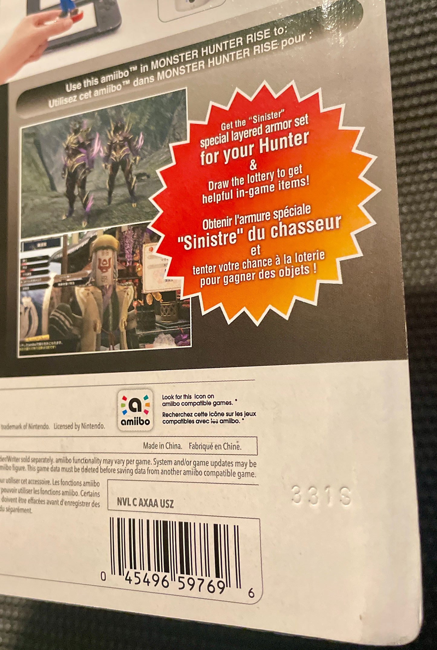 Nintendo Amiibo Magnamalo Monster Hunter Rise Series