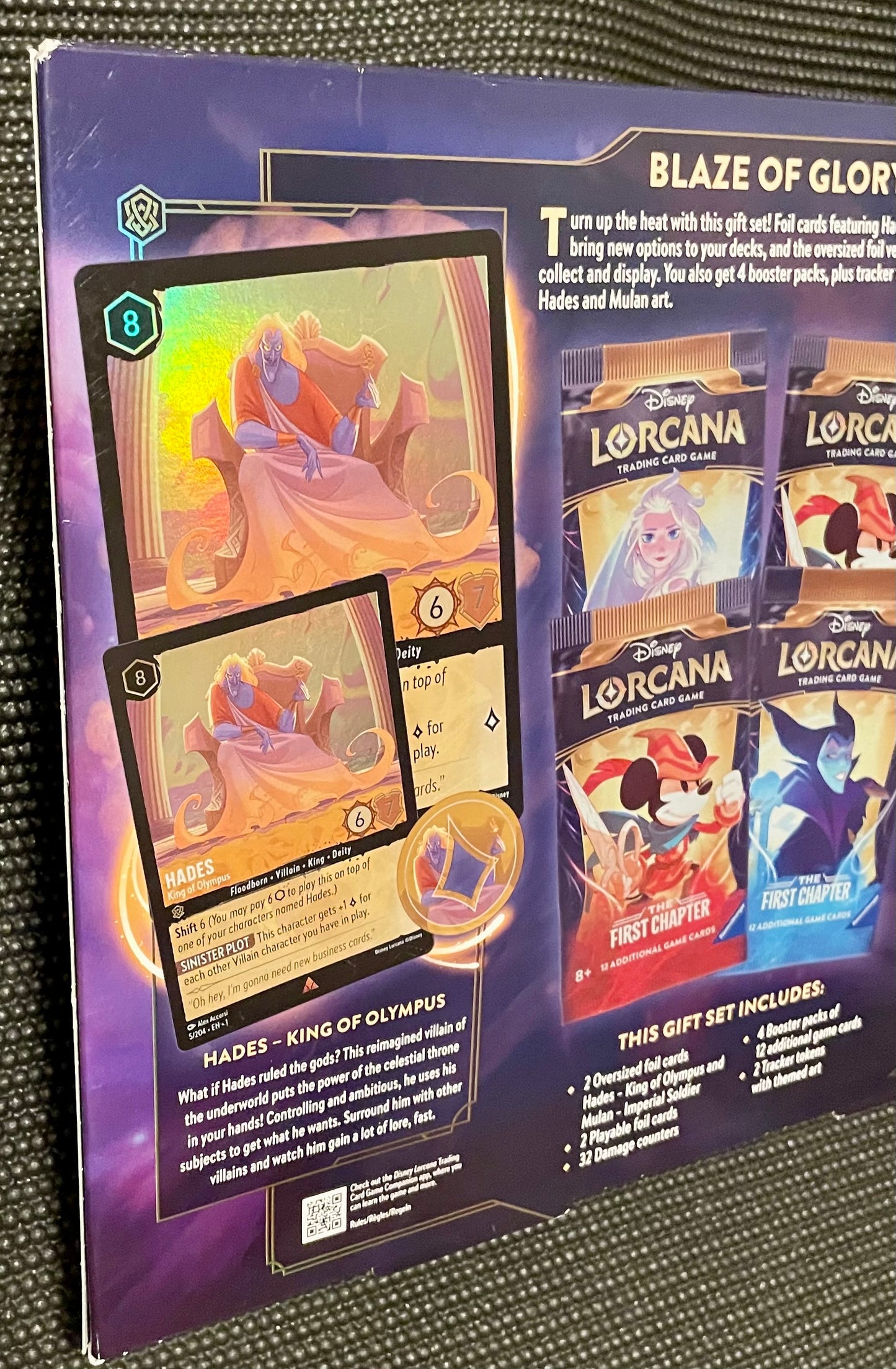 Disney Lorcana Trading Card Game The First Chapter Gift Set