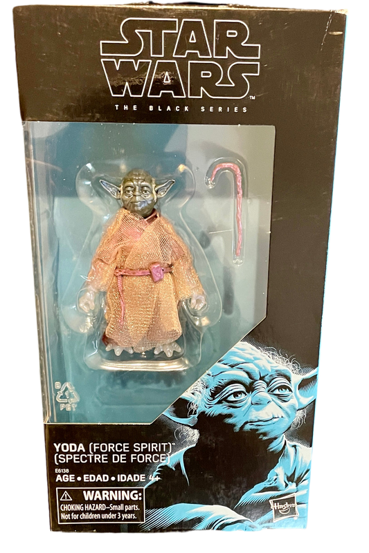 Star Wars The Black Series Yoda (Force Spirit) Walmart Exclusive Action Figure - Non Mint Box