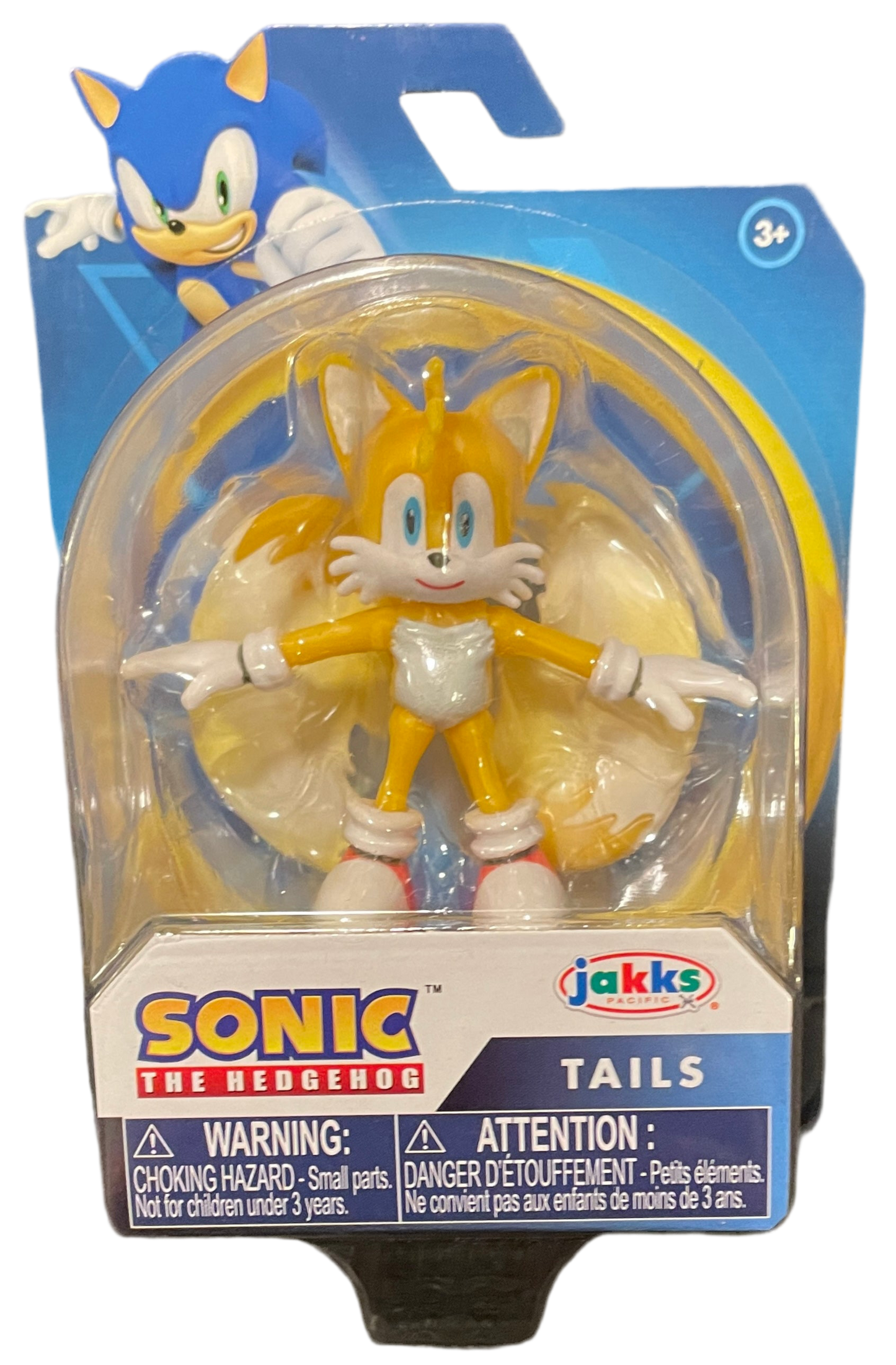 Sonic the Hedgehog Tails 2.5” Action Figure Jakks Pacific