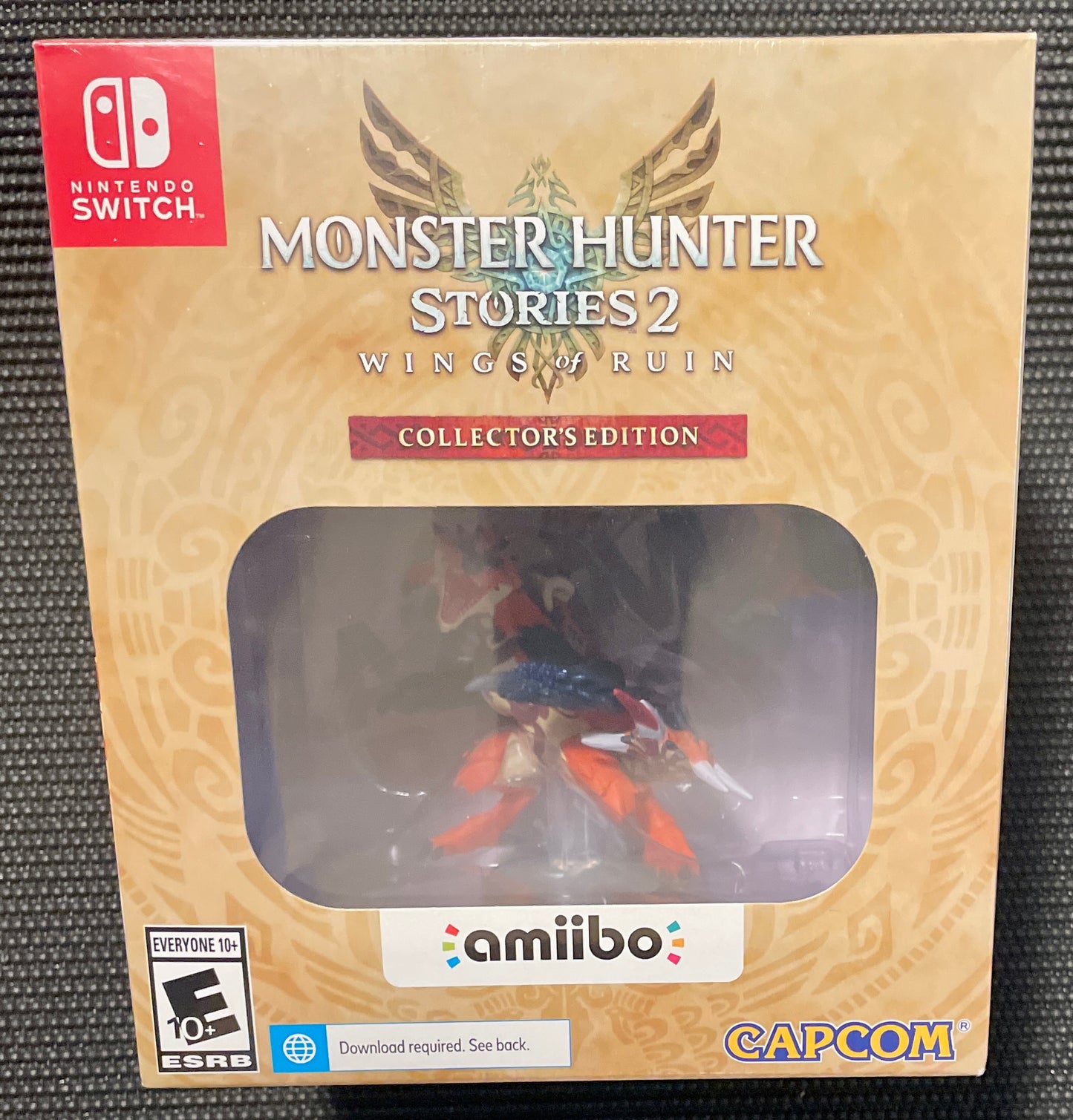 Nintendo Switch Monster Hunter Stories 2 Wings of Ruin Collector’s Edition - Game Card, Amiibo, & Extras!