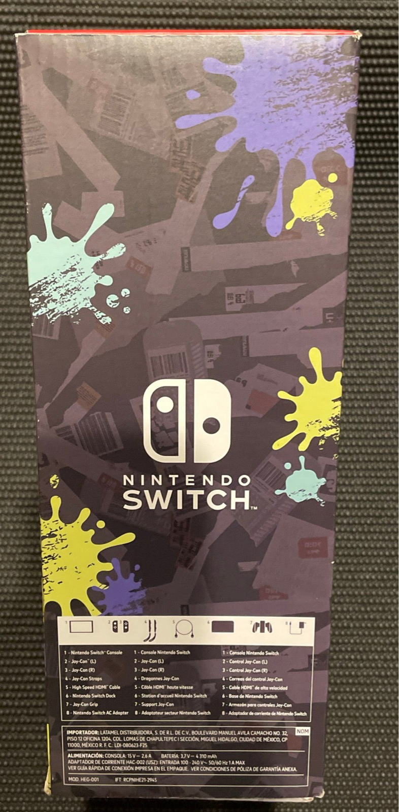 Nintendo Switch OLED Splatoon 3 Special Edition Console *Retired - Rare*