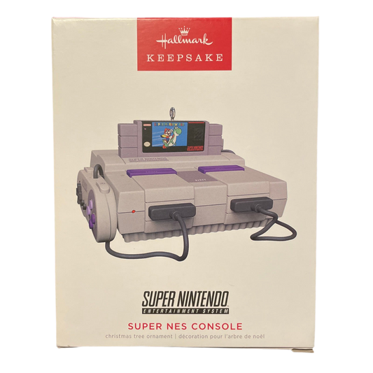 Hallmark Keepsake Super NES Console Christmas Ornament