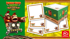 My Nintendo Rewards Donkey Kong Country HD Sticky Notes Cube
