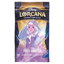 Disney Lorcana Trading Card Game The First Chapter Booster Pack 1st Print Rare