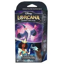 Disney Lorcana Trading Card Game Rise of the Floodborn Starter Deck Amethyst Steel Ravensburger