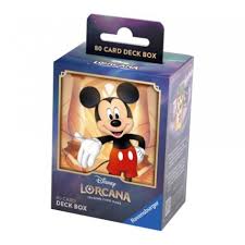Disney Lorcana Trading Card Game 80-Card Deck Box Mickey Mouse