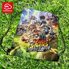 My Nintendo Rewards Mario Strikers Battle League Drawstring Bag