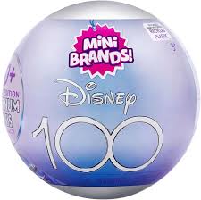 Disney 100 Zuru 5 Surprise Mini Brands Capsule with Platinum Minis